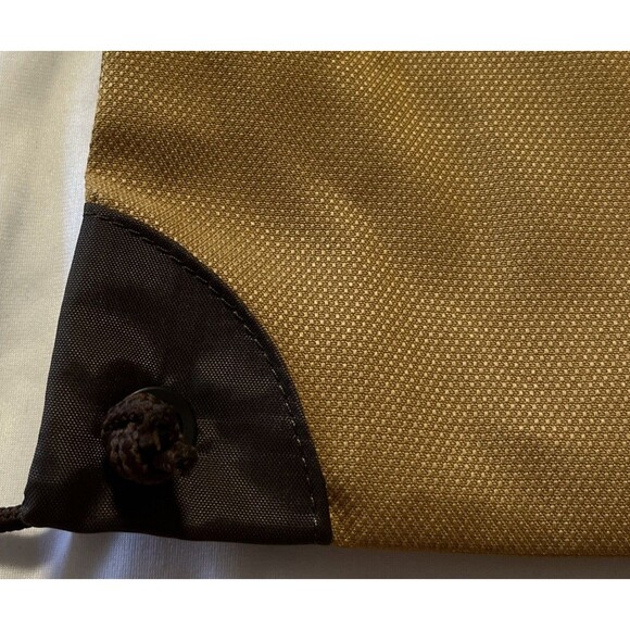 Timberland Drawstring Bag Sack Brown/Black Canvas Back Pack - Picture 8 of 8